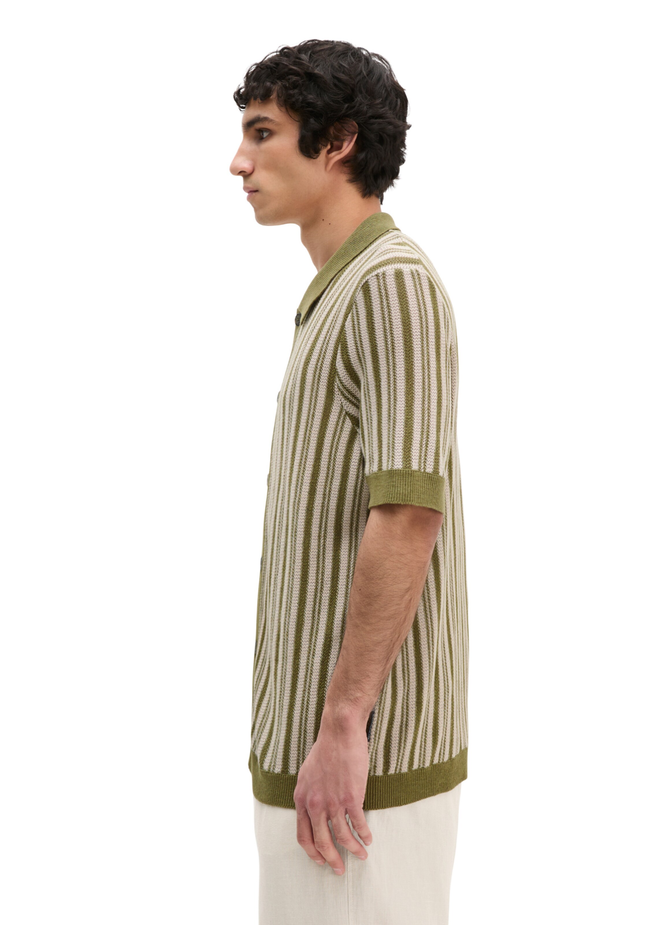 Marc O'Polo Regular fit Button Up Shirt in Green