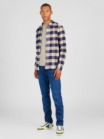 mėlyna MELAWEAR Standartinis modelis Marškiniai 'SAHEL'