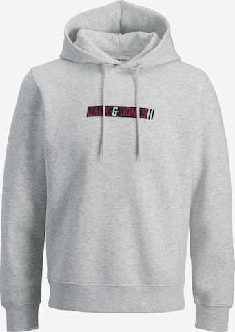 JACK & JONESSweater majica 'JJMUNK' - bijela boja: prednji dio