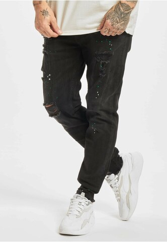 2Y Premium Regular Jeans 'Lino' in Black