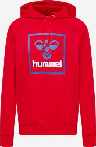 Hummel Αθλητική μπλούζα φούτερ σε κόκκινο: μπροστά