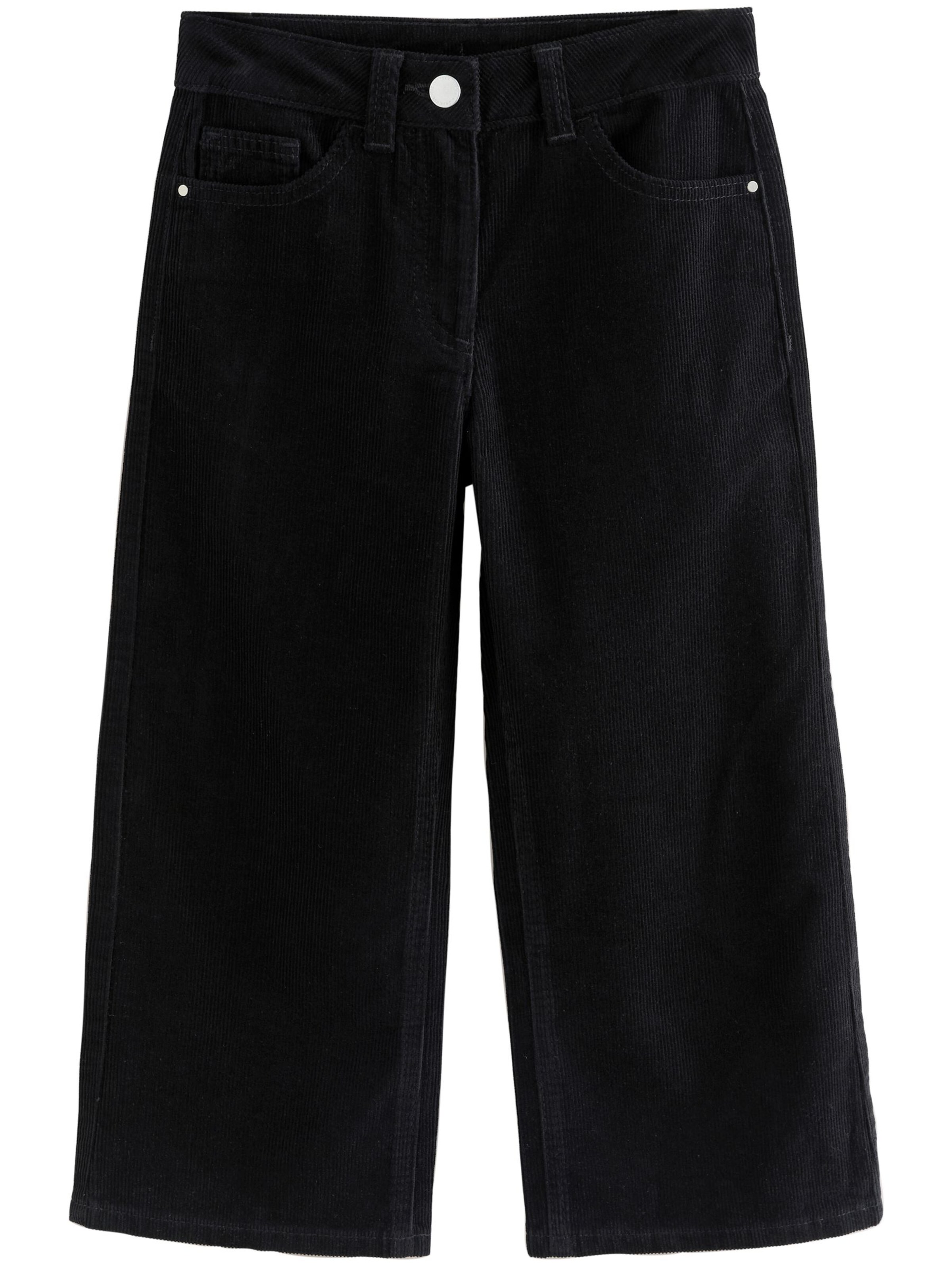 Wide leg Pantaloni di Next in nero: frontale