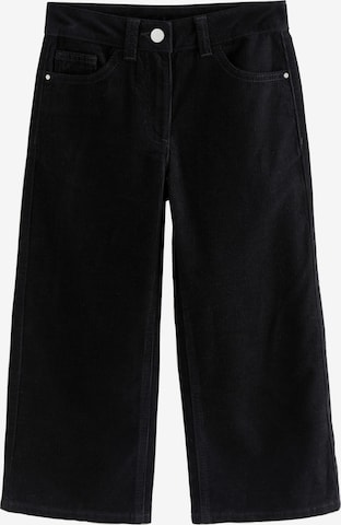 juoda Next Plačios klešnės Kelnės: priekis