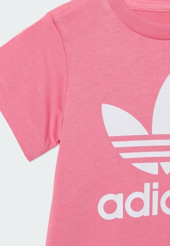 T-Shirt 'Trefoil' ADIDAS ORIGINALS en rose