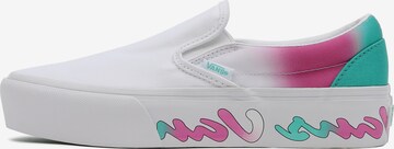 VANS Slip on boty – bílá: přední strana