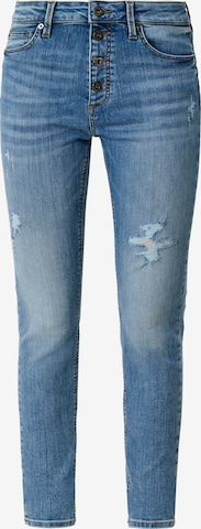 QS - Skinny Vaquero en azul: frente