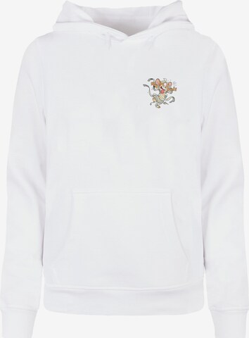 Sweat-shirt 'Tom And Jerry - Frankenstein Jerry' ABSOLUTE CULT en blanc : devant