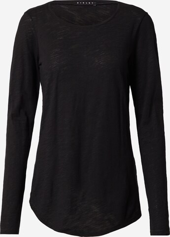 Sisley Shirt in Zwart: voorkant