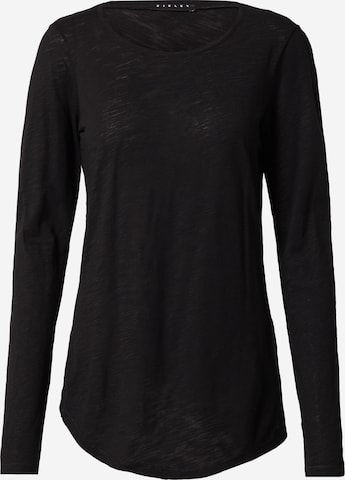 Sisley T-shirt i svart: framsida