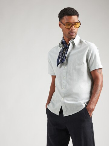 Regular fit Camicia di SELECTED HOMME in verde: frontale
