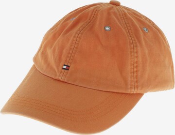 TOMMY HILFIGER Hat & Cap in One size in Orange: front