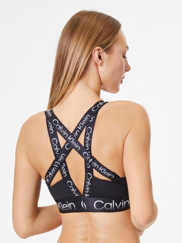 Calvin Klein Sport - Soutien Bustier Soutien de desporto em preto