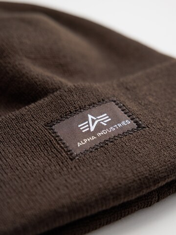 Bonnet 'X-Fit' ALPHA INDUSTRIES en marron