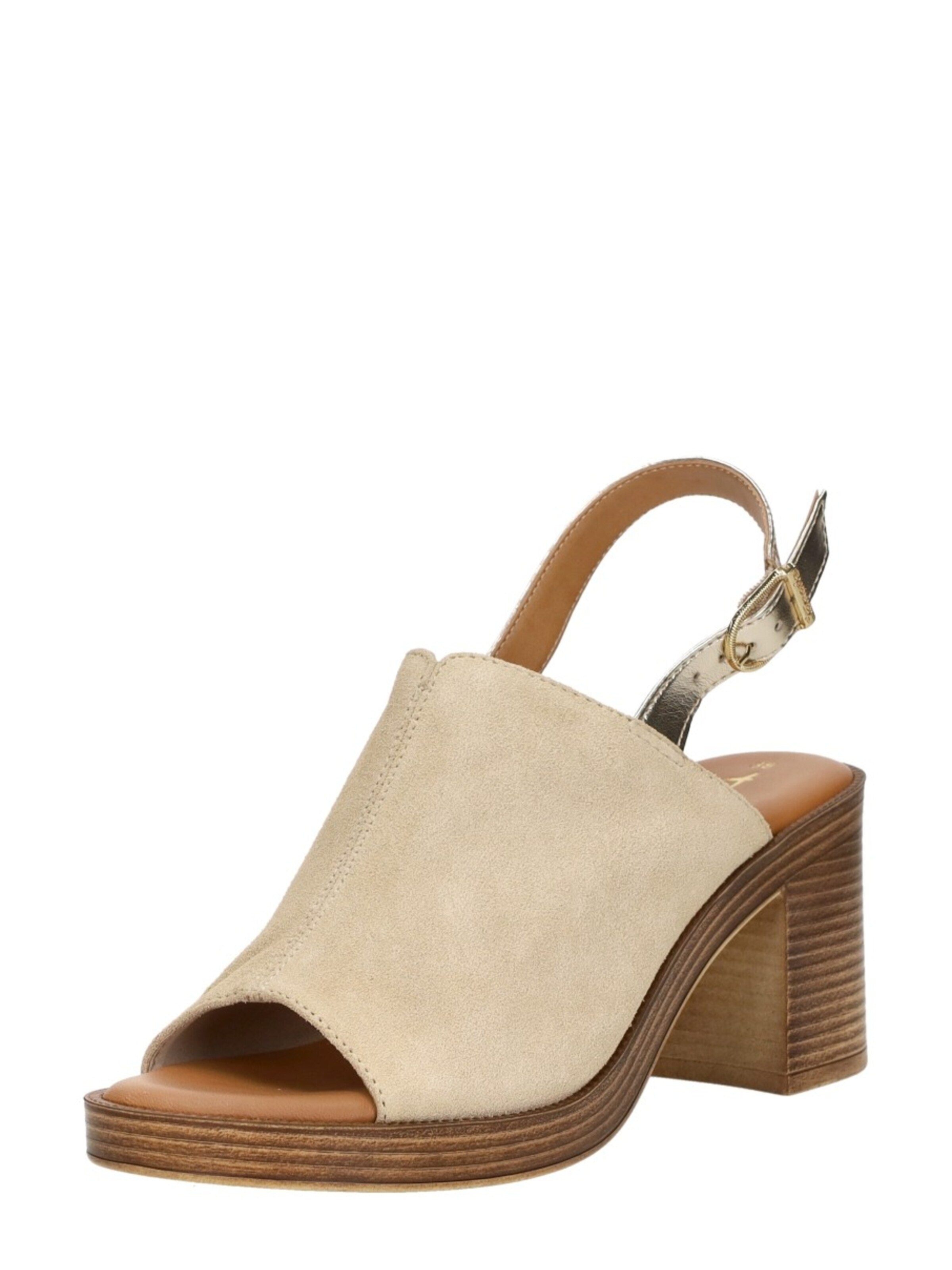 Sandales à lanières 'Sandalen Hak' Tamaris en beige