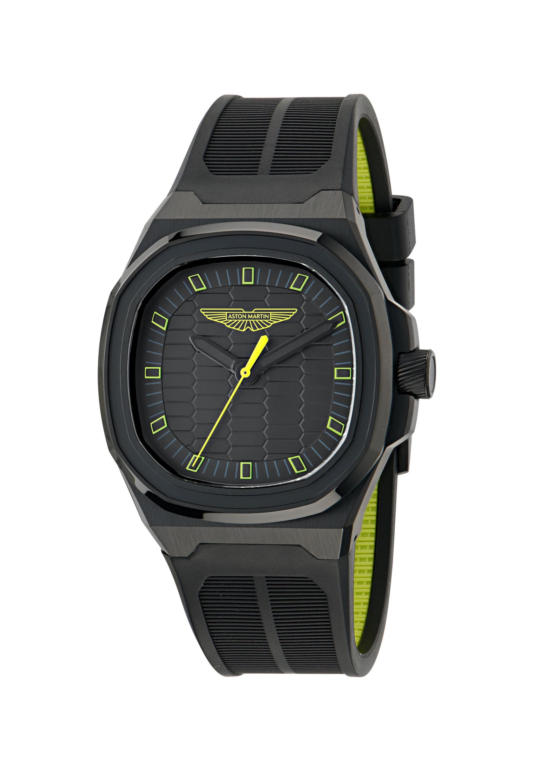Aston Martin Analog Watch ' GPQ ' in Black