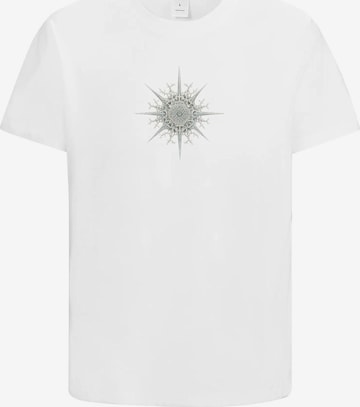 HUSKSWARE Shirt in Weiß: Vorderseite