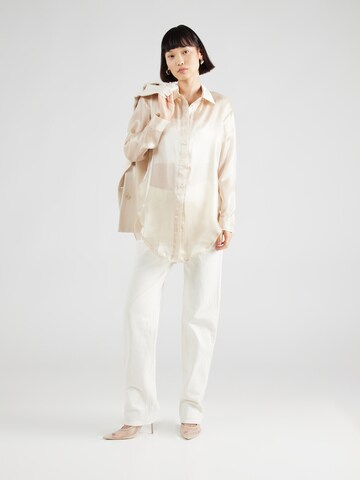 VILA - Loosefit Vaquero 'VIKelly' en blanco