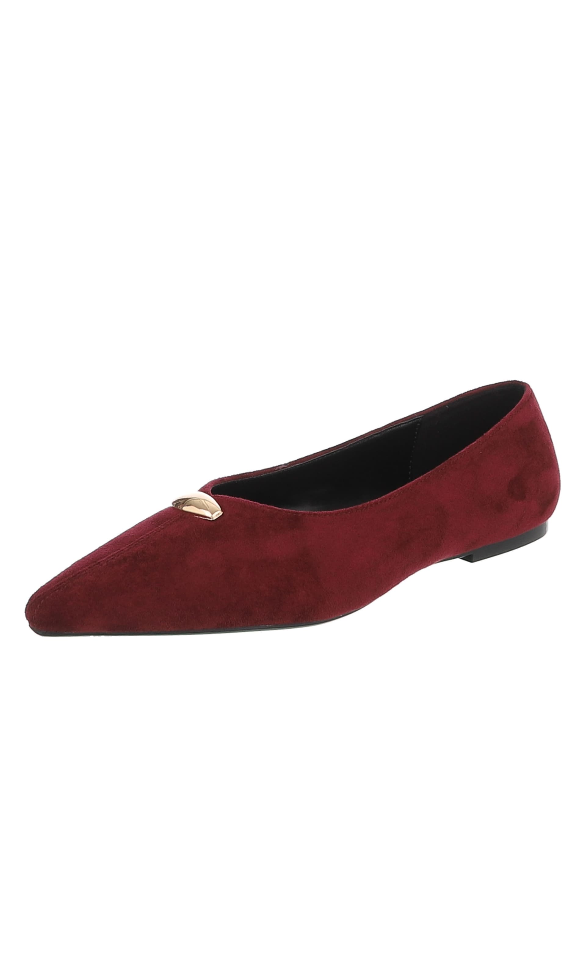 Ital-Design Ballet Flats in 36 in Wine red, Item view