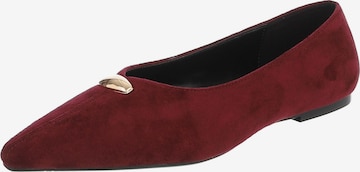 Ital-Design Ballet Flats in Red: front