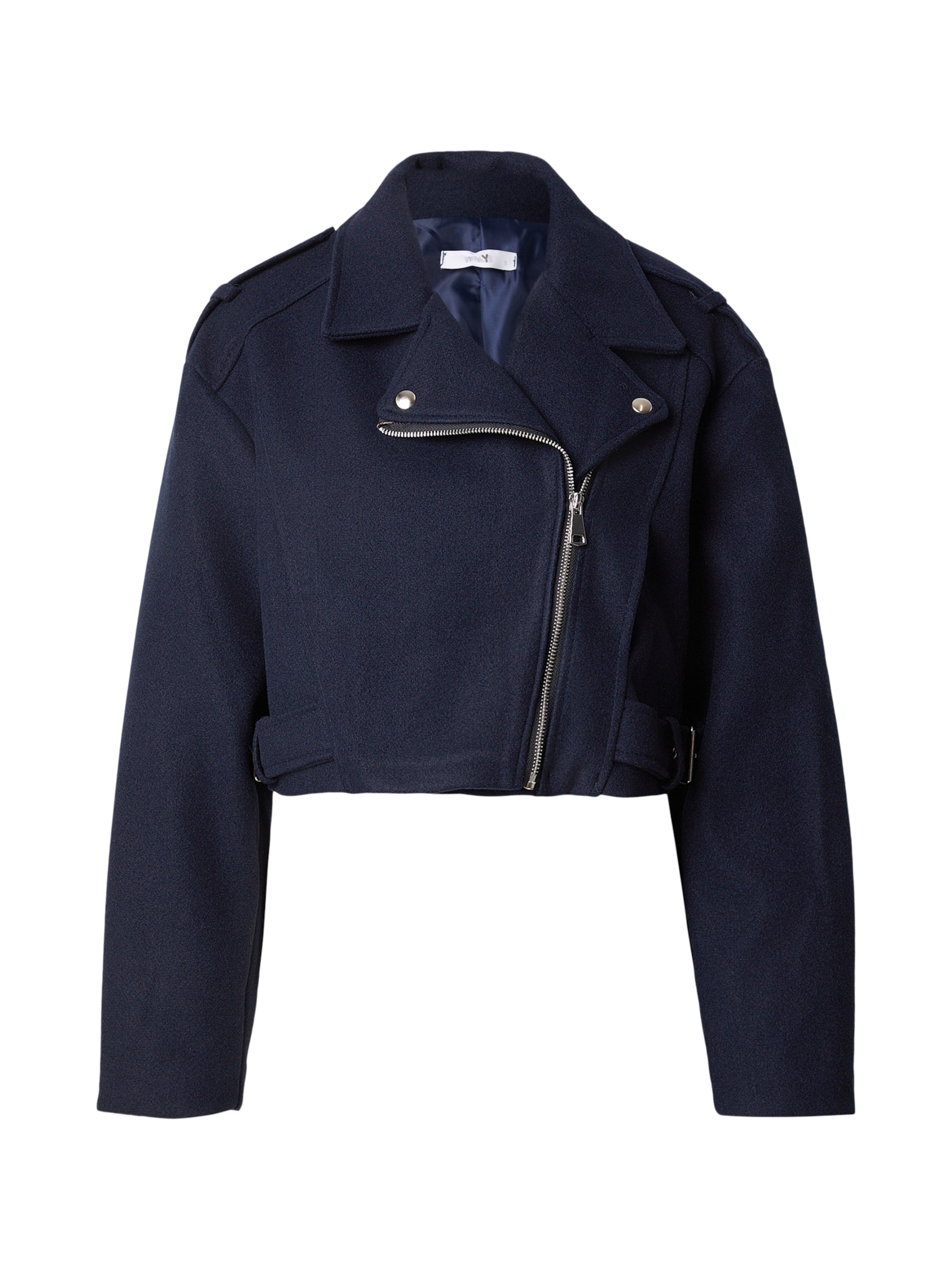 Hailys Přechodná bunda 'Re44becca' – modrá: přední strana