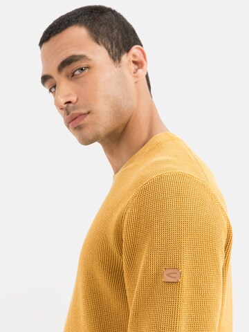 CAMEL ACTIVE Sweater in Yellow