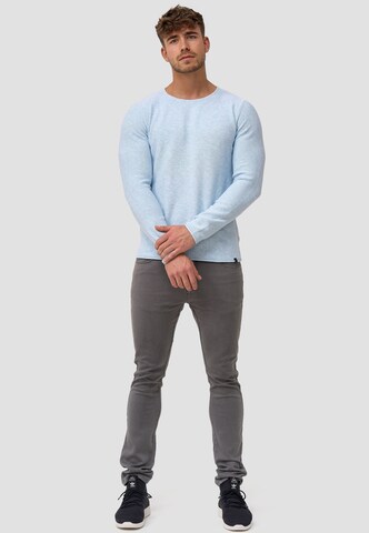 INDICODE JEANS Pullover 'Loakim' in Blau