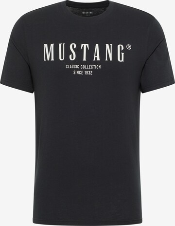 MUSTANG T-Shirt in Schwarz: predná strana