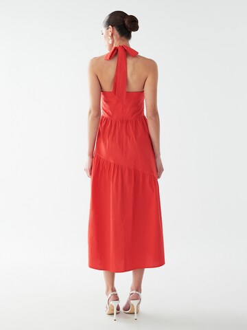BWLDR Dress in Orange: back