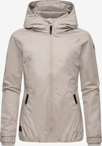 Ragwear Weatherproof jacket 'Dizzie' in Beige: front