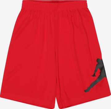 Jordan Regular Trousers in Red: front