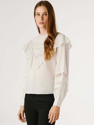 Camicia da donna 'Noe' di Pepe Jeans in bianco