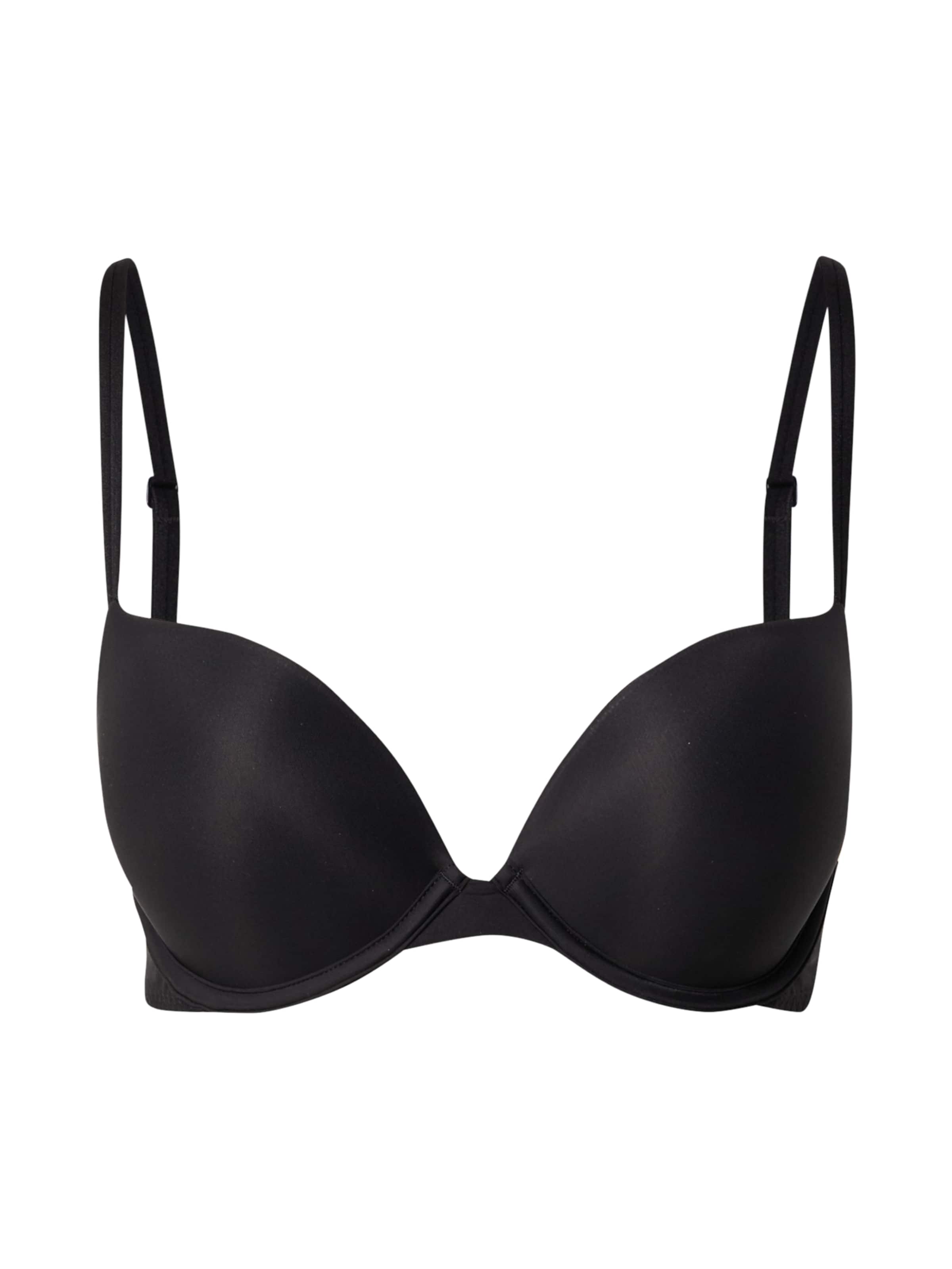 Calvin Klein Underwear T-shirt BH in Zwart: voorkant