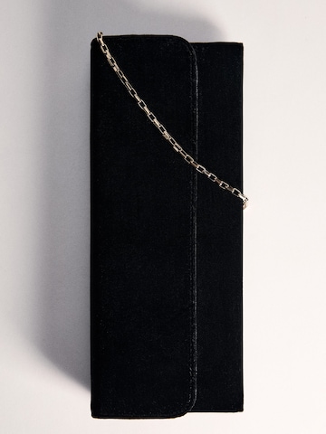 MANGO Clutch 'MONIK' in Schwarz