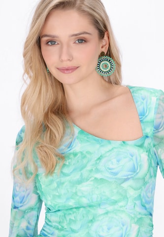 Robe IZIA en bleu