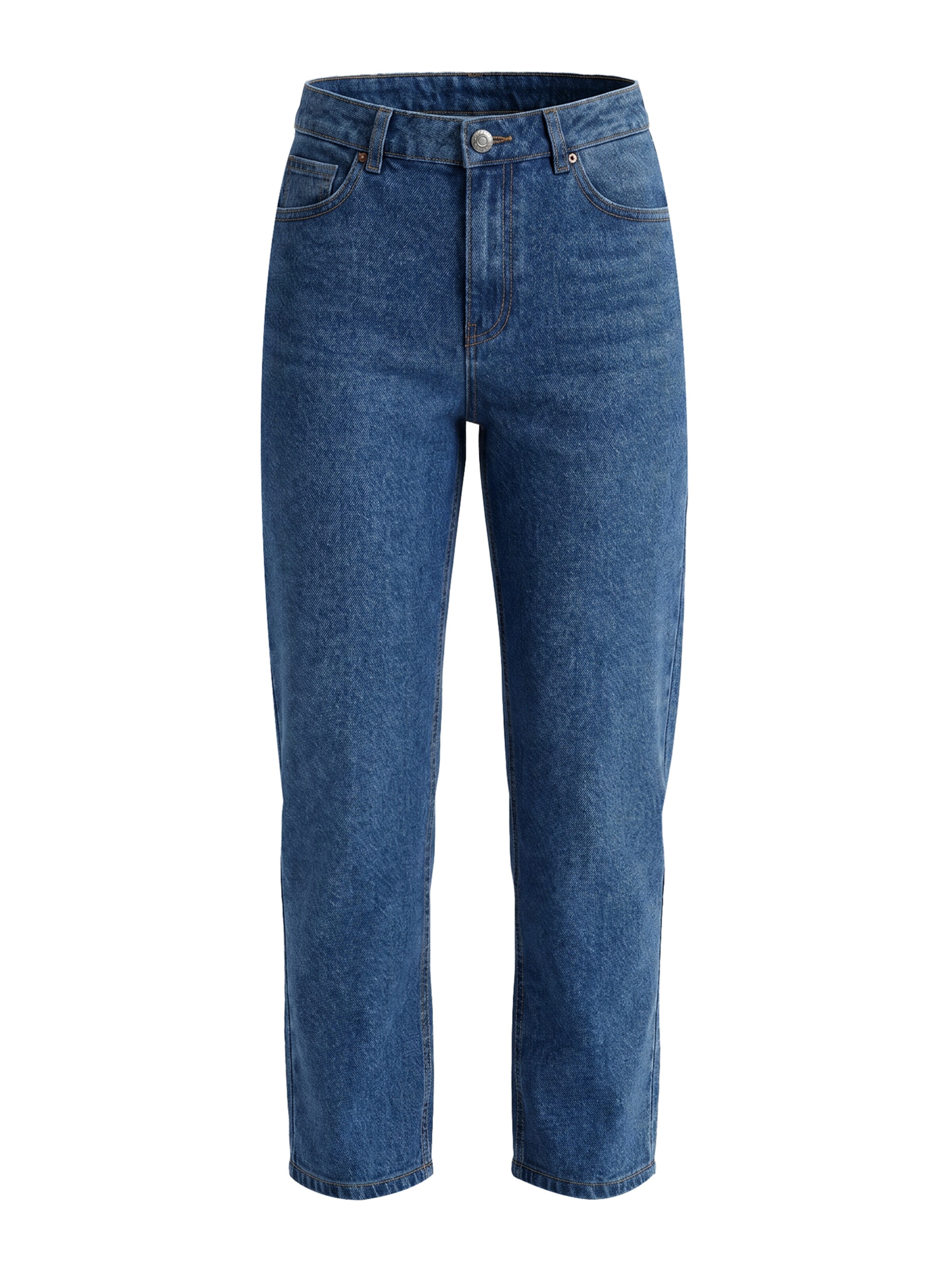 Imily Bela Tapered Jeans in Blau: Vorderseite
