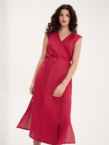 AmourLinen Zomerjurk 'Aurora' in Roze