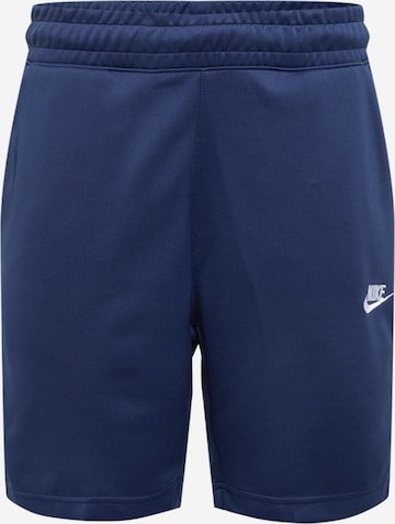 Nike Sportswear Regular Broek 'Tribute' in Blauw: voorkant