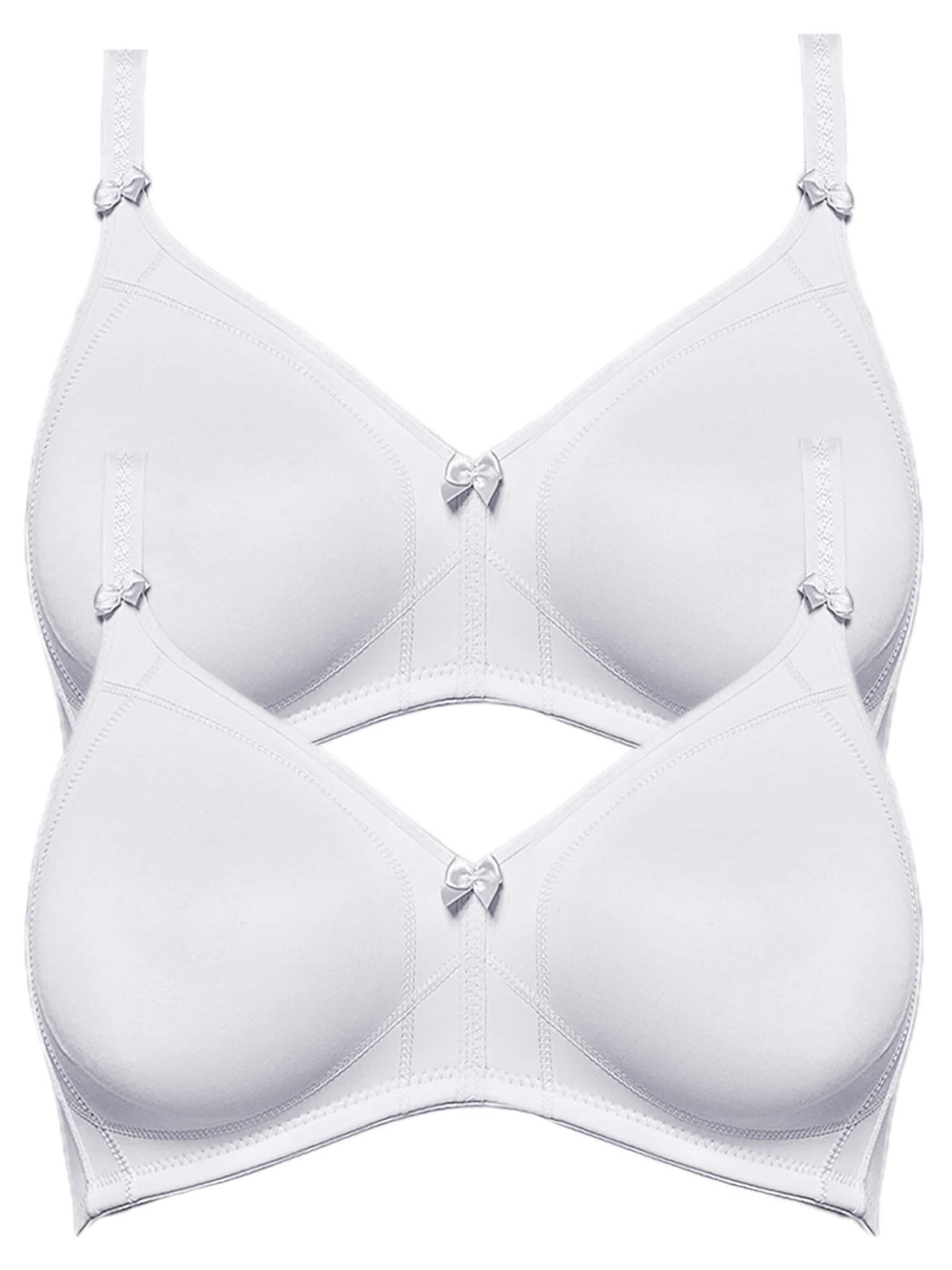 SUSA Bra 'Topsy' in White: front