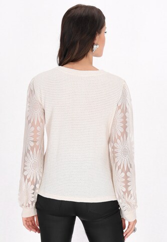faina Blouse 'Fashion Look' in Beige
