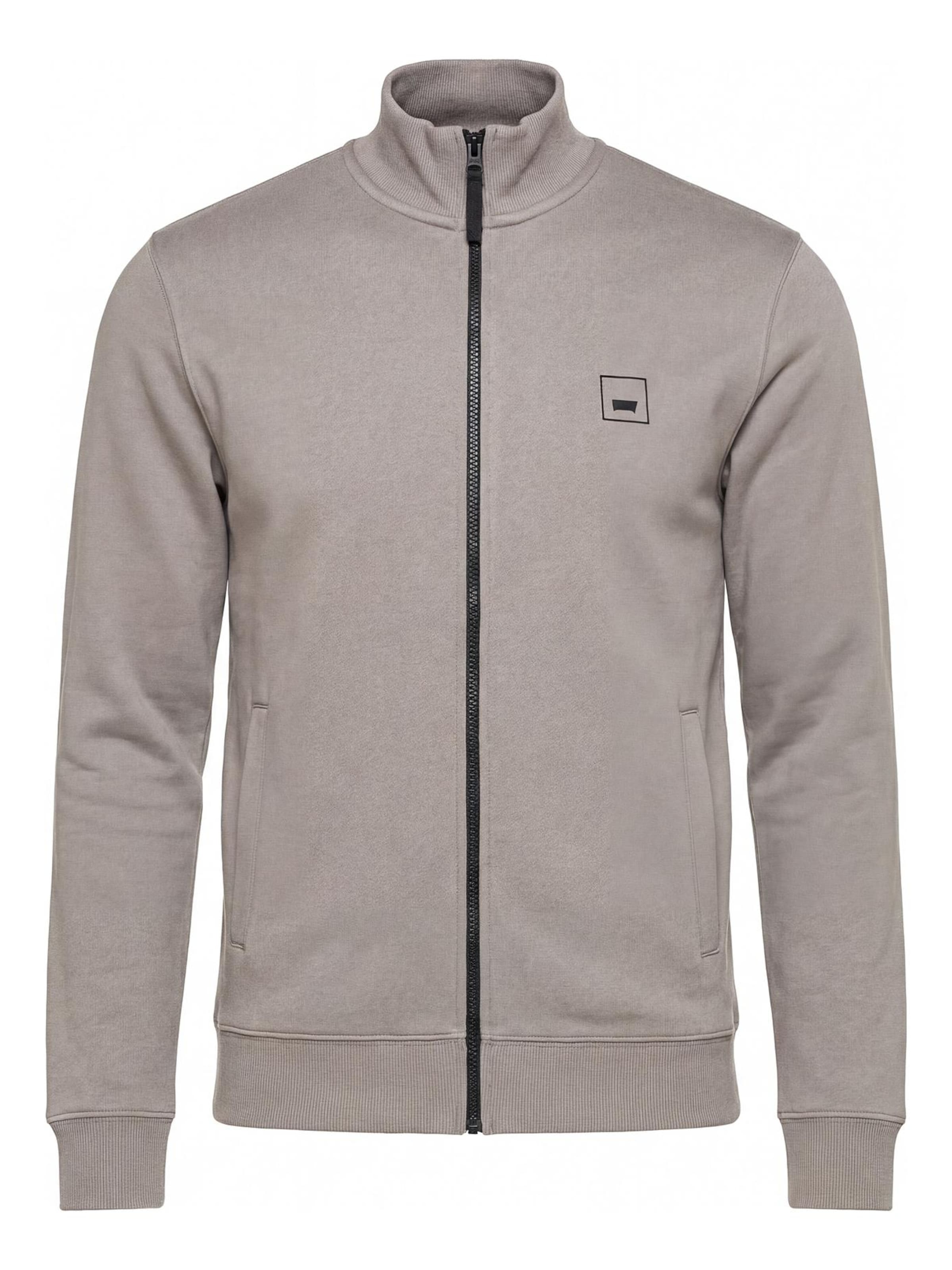 Carrera Jeans Sweatshirt 'Full Zip' in Beige