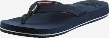 REEF T-Bar Sandals 'Cushion Breeze' in Blue: front