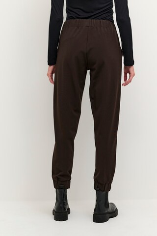 Kaffe Tapered Trousers 'Amona' in Brown