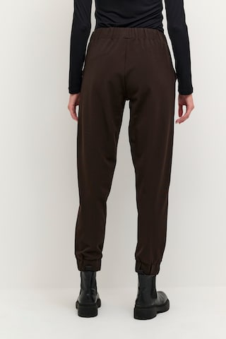 Kaffe Tapered Pants 'Amona' in Brown