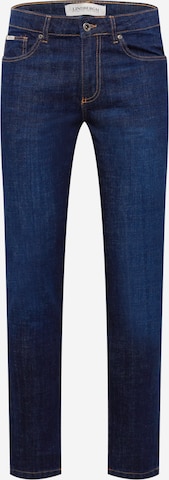 Lindbergh Slimfit Jeans 'Superflex' in Blauw: voorkant