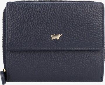 Braun Büffel Wallet 'Asti' in Blue: front