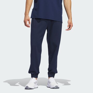 ADIDAS PERFORMANCE Tapered Workout Pants 'Ultimate365' in Blue: front