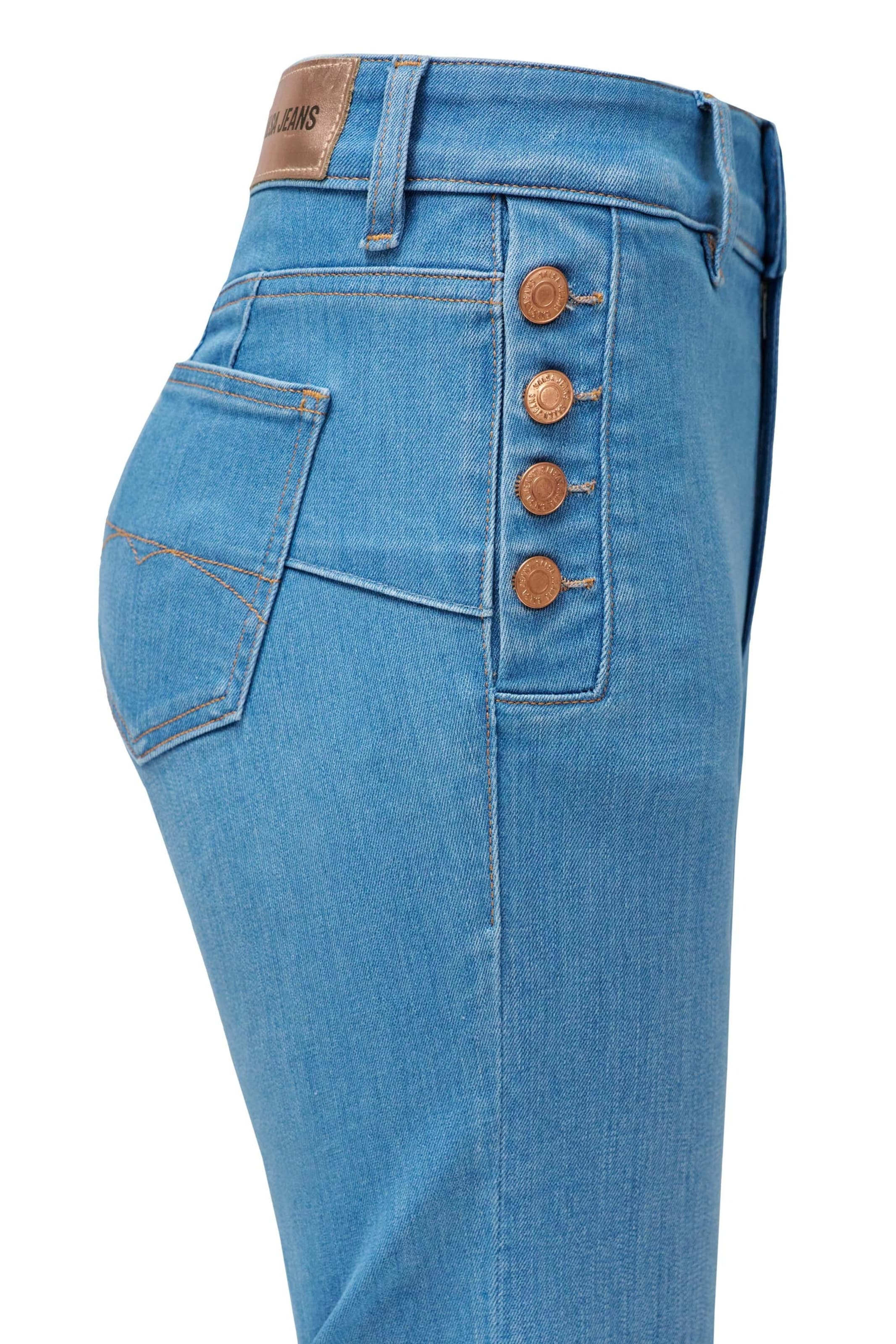 Salsa Jeans Bootcut Jeans 'Destiny' in Blauw