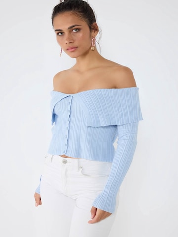Cardigan No Matter What en bleu
