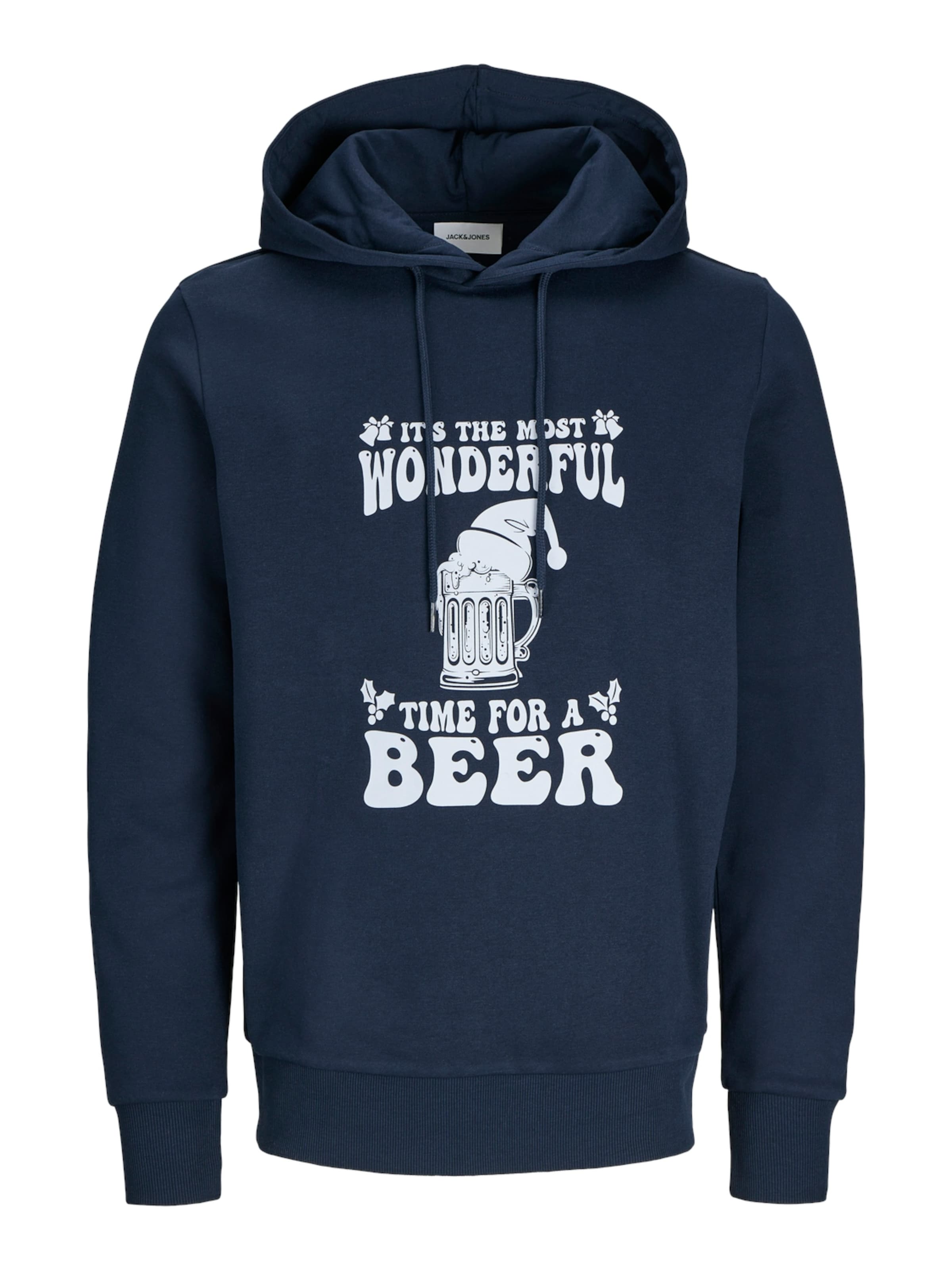 JACK & JONES - Sudadera en azul: frente