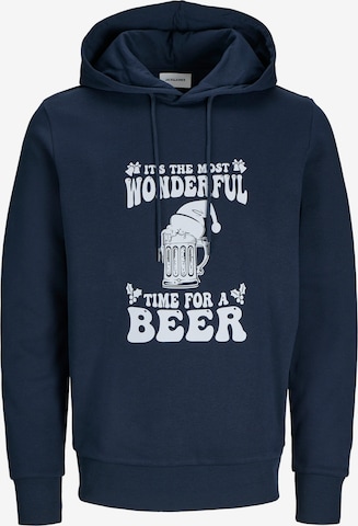 JACK & JONES Sweatshirt i blå: forside